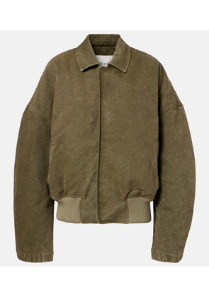 JW Anderson Oversized cotton bomber jacket