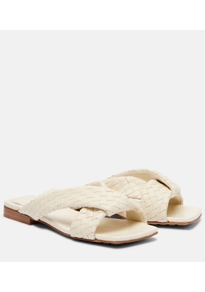 Bottega Veneta Riva Intrecciato leather sandals
