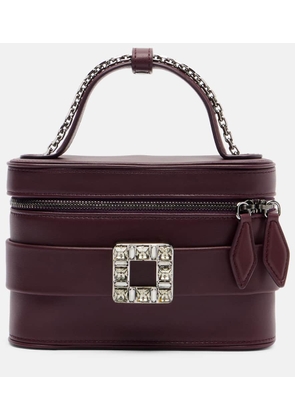 Roger Vivier Vanity embellished leather tote bag
