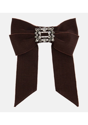 Roger Vivier Broche Vivier embellished hair clip