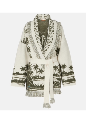 Alanui Palm Grove Tales cardigan
