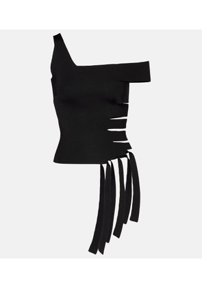 Mugler Asymmetric cut-out top
