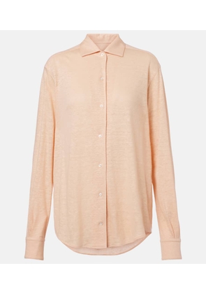 Loro Piana Andre linen jersey shirt
