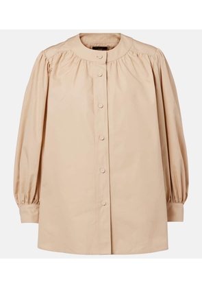 Loro Piana Hailey cotton blouse