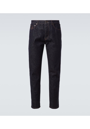 Brunello Cucinelli Mid-rise slim jeans