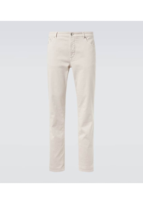 Brunello Cucinelli Mid-rise slim jeans