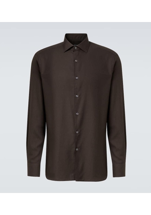 Zegna Cotton and cashmere shirt