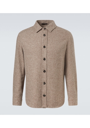 Zegna Cashmere and silk overshirt