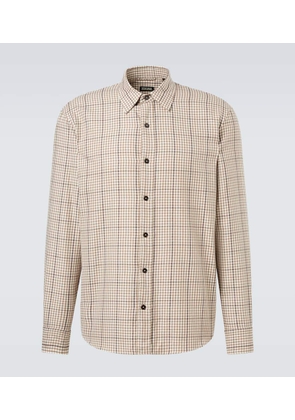 Zegna Checked cotton shirt