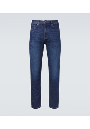 Zegna Mid-rise straight jeans