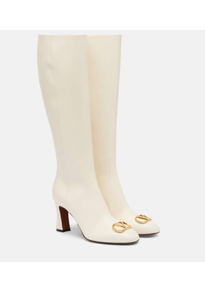 Valentino Garavani VLogo 80 leather knee-high boots