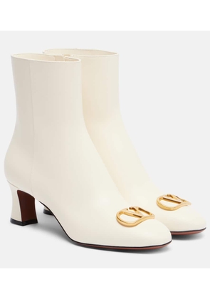 Valentino Garavani VLogo leather ankle boots