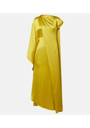 Roksanda Hiba caped silk gown