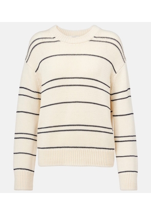 Vince Striped wool-blend sweater
