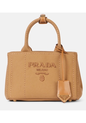 Prada Prada Jardiniere Mini canvas tote bag