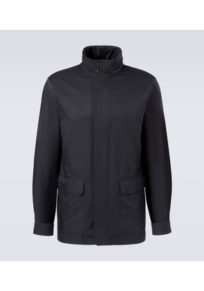 Zegna Twill field jacket