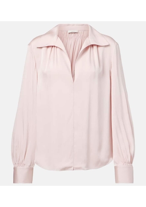 Vince Silk-blend blouse