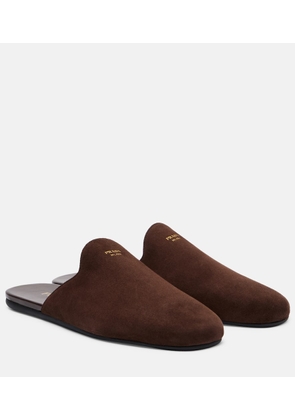 Prada Suede mules