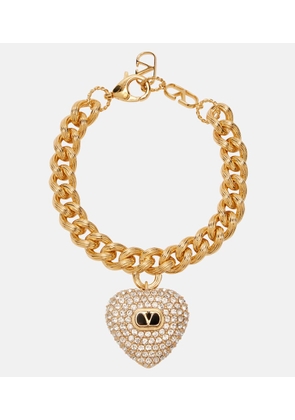 Valentino Coeur Royal VLogo charm bracelet