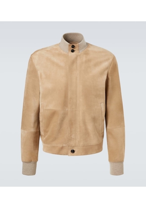 Zegna Suede blouson