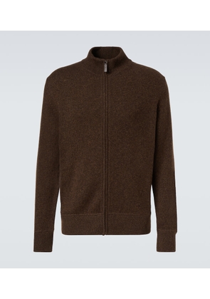 Tod's Wool and cashmere zip-up cardigan