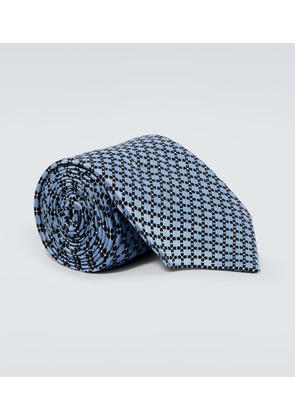 Zegna Silk jacquard tie