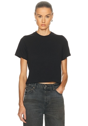 GRLFRND Boy Tee in vintage black - Black. Size L (also in S, XXS, XS, M, XL).