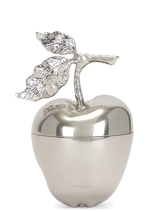 Cult Gaia Mela Clutch in Antique Silver - Metallic Silver. Size all.