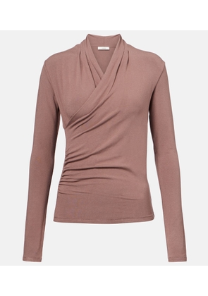 Vince Jersey wrap top