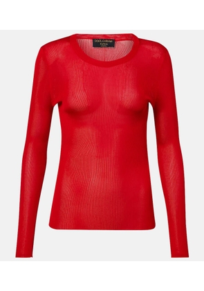 Dolce&Gabbana Ribbed-knit sweater