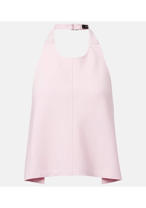 Wardrobe.NYC Open-back wool top