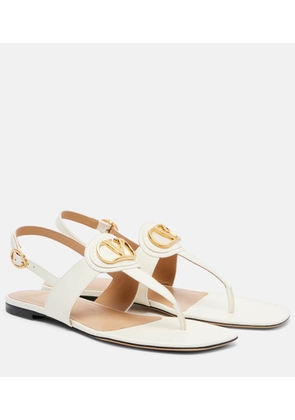 Valentino Garavani VLogo Signature leather thong sandals