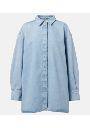 7 For All Mankind Nina oversized denim shirt