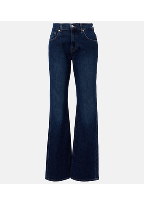 7 For All Mankind Tess high-rise straight jeans