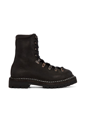 Guidi Model 20 Hiking Boot in Black - Black. Size 41 (also in ).