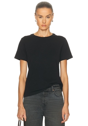 GRLFRND Small Tee in Black - Black. Size L (also in XXS, XS, S, M, XL).