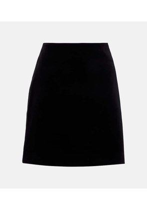 Blaze Milano Coci cotton velvet miniskirt