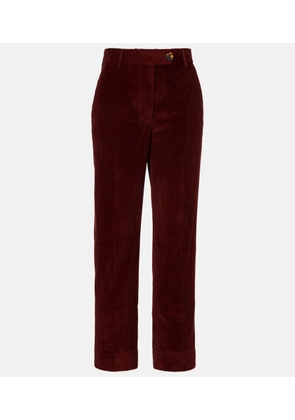 Blaze Milano Nana cotton corduroy straight pants