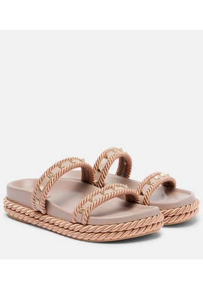 Valentino Garavani Rockstud leather slides