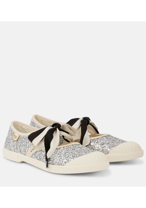 Valentino Garavani Bay by Bay glitter sneakers