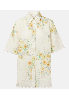 Alemais Juliette floral linen shirt