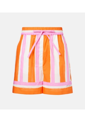 Dolce&Gabbana Striped cotton shorts