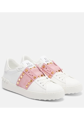 Valentino Garavani Rockstud Untitled leather sneakers