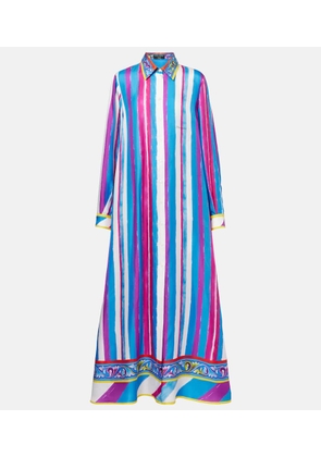 Dolce&Gabbana Striped silk kaftan