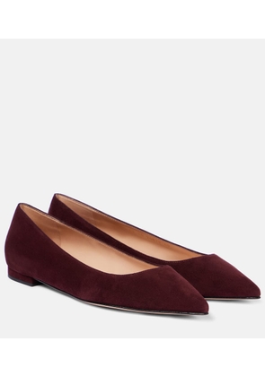 Gianvito Rossi Gianvito suede ballet flats