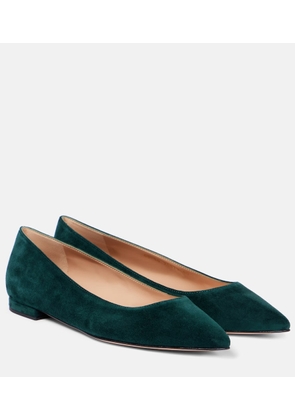 Gianvito Rossi Gianvito suede ballet flats