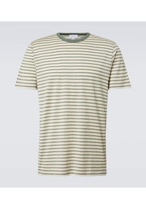 Sunspel Striped cotton jersey T-shirt