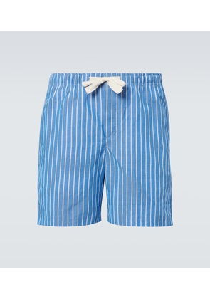 Orlebar Brown Alex striped linen and cotton shorts