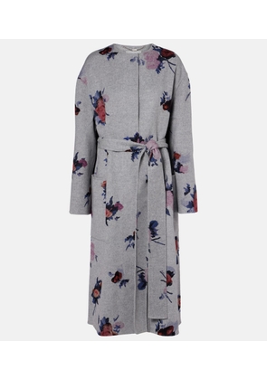 Erdem Floral wool coat