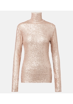 Norma Kamali Sequined top